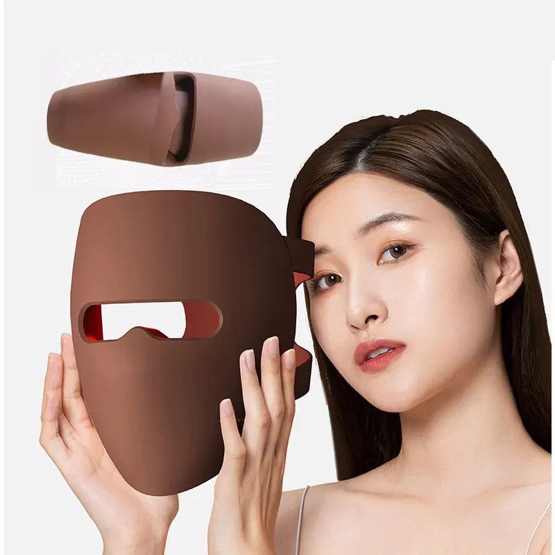 3D 360 Silicone Professional Led Light Therapy Facial Mask